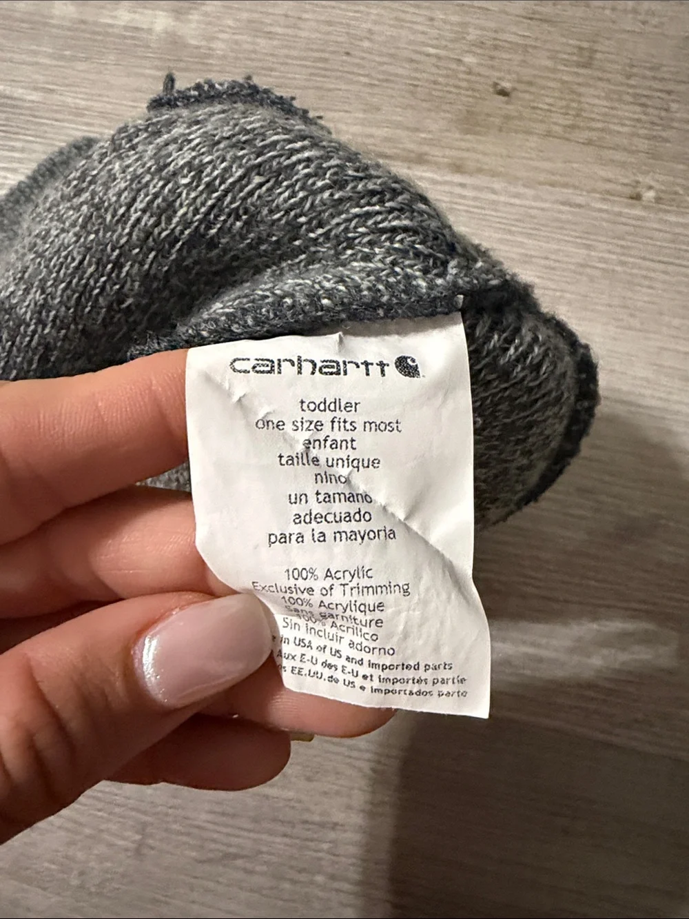 Toddler Carhartt beanie